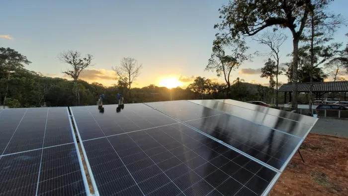 Energia solar off grid ( com bateria)