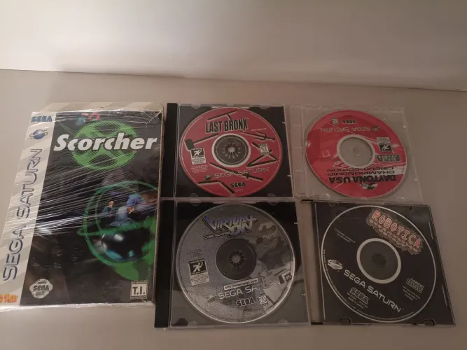Sega Saturn games originais americano