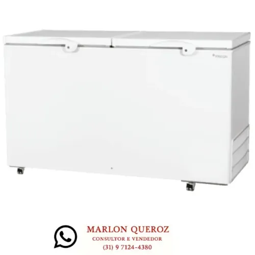 Freezer Horizontal Tampa Cega 503L Fricon Novo