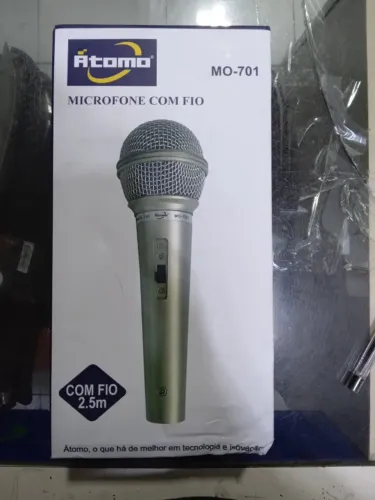 Microfone com fio- 30,00
