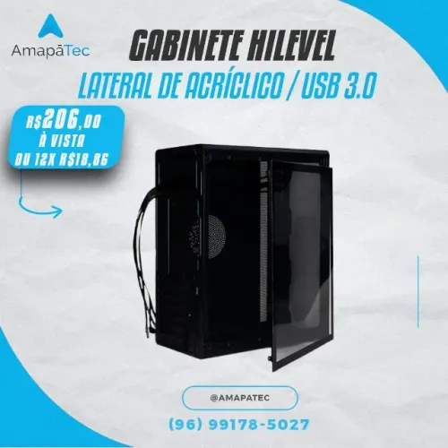 Gabinete Hilevel LV150 Lateral em Acrílico