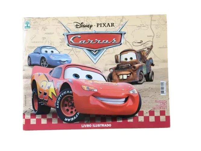 álbum de figurinhas carros
