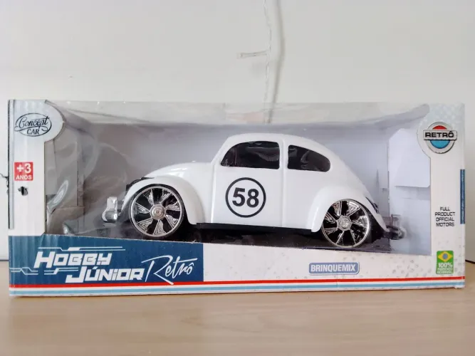 Carro Fusca Concept Car Retro BrinqueMix