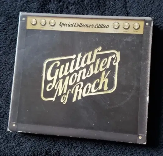 CD'S GUITAR MONSTER OF ROCK-ALBUM COM 3 CD'S-C/ MAIORES GUITARRISTAS DE TODOS OS TEMPOS 