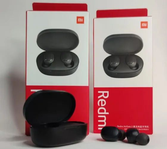 Fone de ouvido Airdots 2 redmi xiaomi fone de ouvido via bluetooth