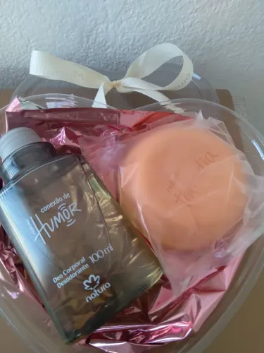 Kit Sabonete e deo corporal Natura