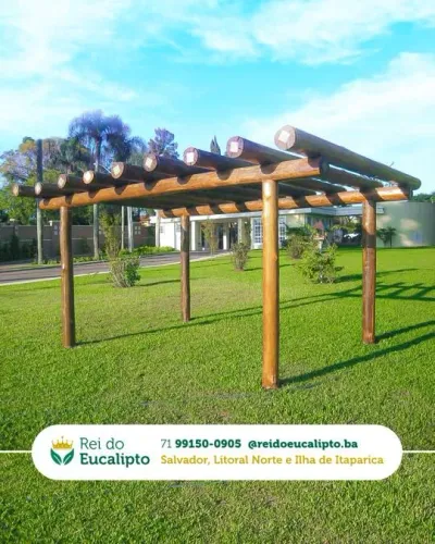 Estaca  pergolado  parqur
