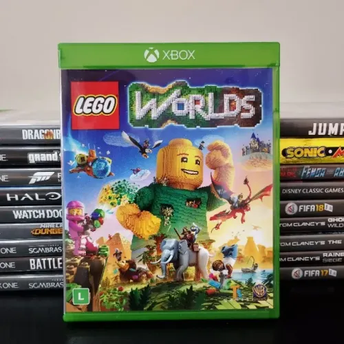 Jogo Lego Worlds - Xbox One Original (envio OLX PAY)