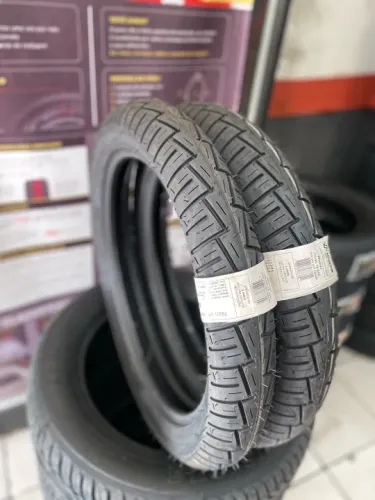 Pneu de moto balão 100/90/18 marca Maggion (instalação gratuita)