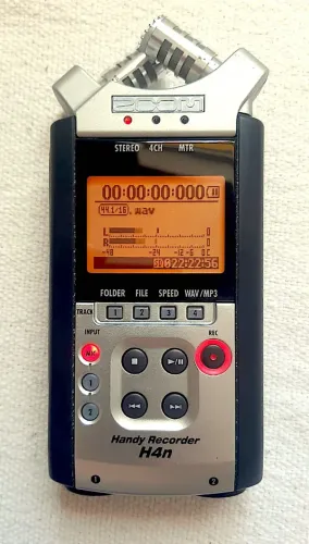 Gravador de áudio digital ZOOM H4n Pro