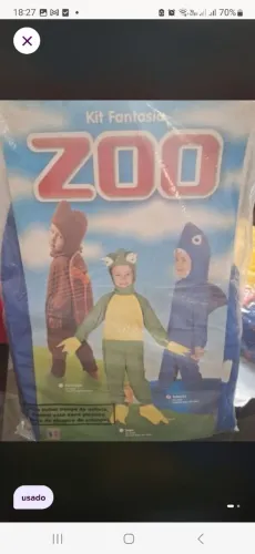 Fantasia infantil tubarão