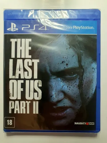 THE LAST OF US PART 2 II PS4 E PS5 JOGO EM PORTUGUÊS COM 2 DISCOS JOGO NOVO LACRADO