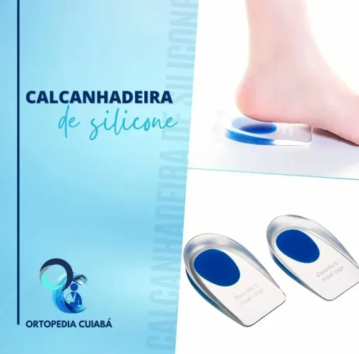 Calcanheira de Silicone para Conforto e Alívio da Dor