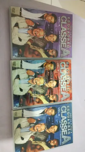 DVDs Esquadrão Classe A - Volumes 3, 4 e 6 - 1ª Temporada