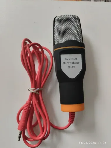Microfone com Suporte 