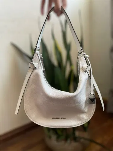 Bolsa Michael Kors ORIGINAL-branca de ombro