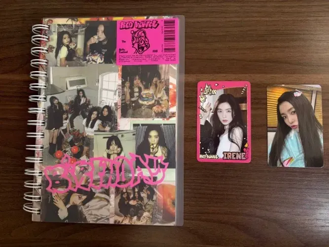 Álbum Red Velvet Birthday acompanha photocard e pob