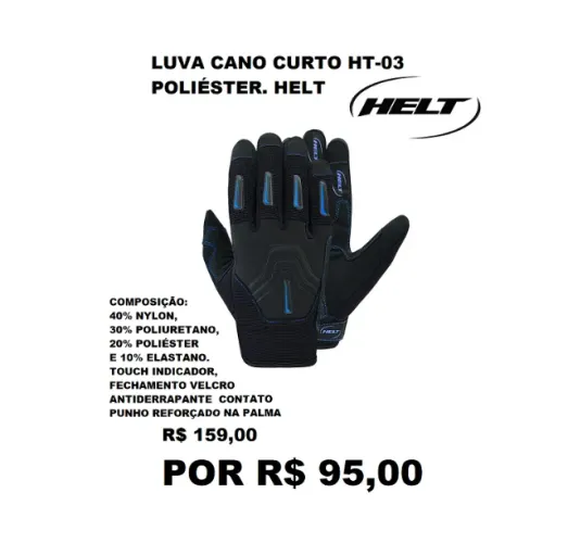 Luvas Helt Moto 