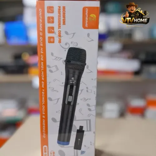 Microfone Sem Fio Profissional + Entrega Grátis