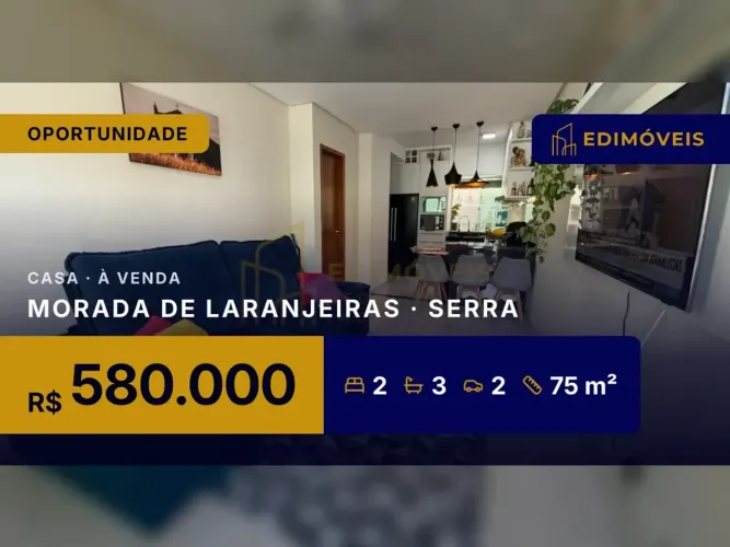 Casa em Morada de Laranjeiras: conforto e tranquilidade em condomínio