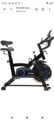 Bicicleta ergométrica Kikos F1