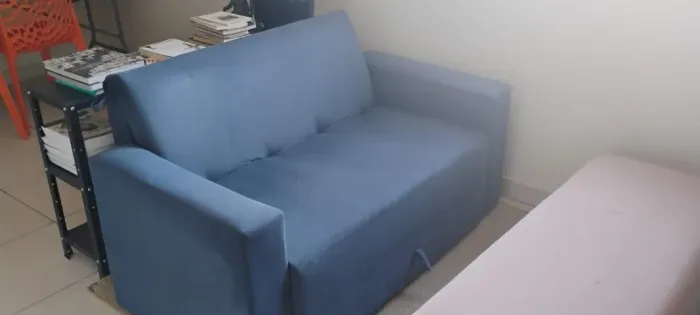 Sofá cama 2 lugares por apenas 390 Reais