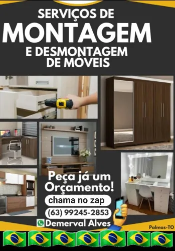 Montador de móveis profissional agilidade e confiança