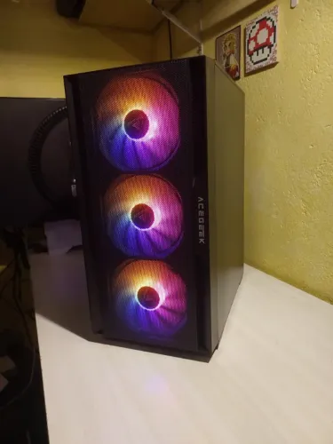 PC Gamer Ryzen 5 3400G | B450M | 16GB RAM | SSD 480GB | Fonte 500W | Gabinete RGB