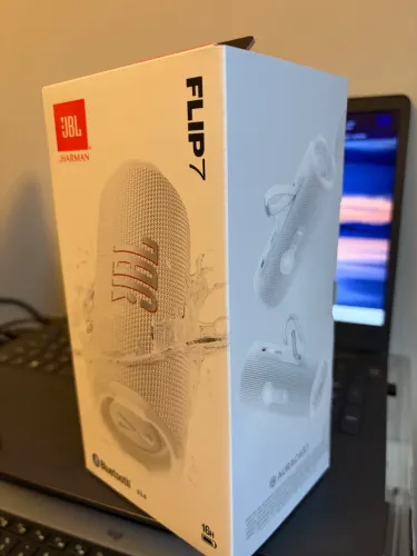 CAIXA DE SOM JBL FLIP 7 BRANCA ORIGINAL