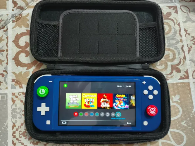 Nintendo switch lite 256 Gb desbloqueado .