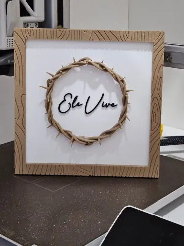 Quadro decorativo- Jesus Vive