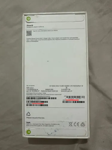 Vendo iPhone 16 novo lacrado
