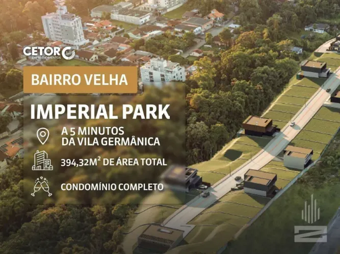 Imperial Park - Construtora CETOR - Lote à Venda com 294m² em Condomínio Fechado no bairro