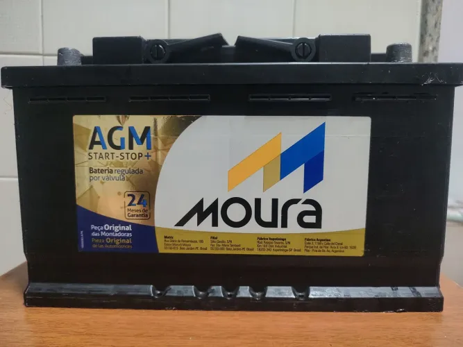 BATERIA MOURA AGM 80AH.START STOP