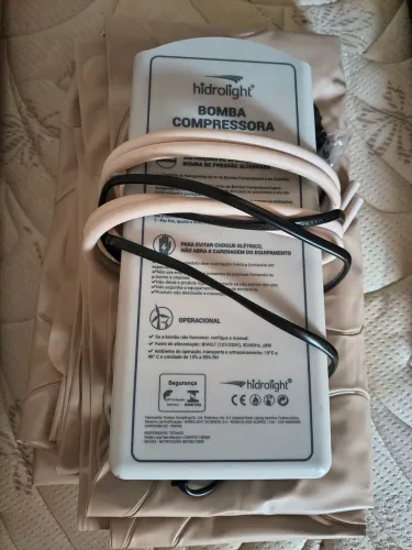 Vendo Cama Hospital Usada com colchão e colchão pneumático (motor incluso)