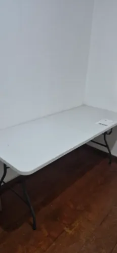 Mesa Dobrável Vira Maleta Maxchief 1,80m - Ideal para Camping, Eventos e Festas