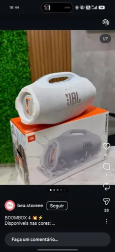 JBL Boombox 4 branca