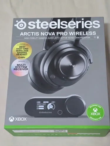 Headset Steelseries Arctis Nova Pro Wireless Bluetooth Cor Preto