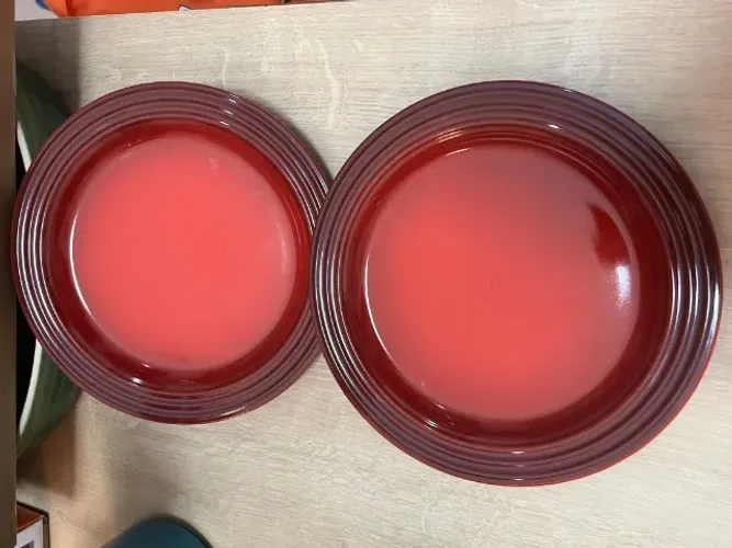 Pratos Raso 22cm - ORIGINAIS - Le Creuset