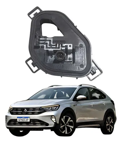 Circuito Soquete Lanterna Direita Vw Nivus 2021 2022 2023 Direito/passageiro Preto
