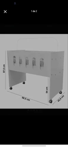 Mini berço mdf