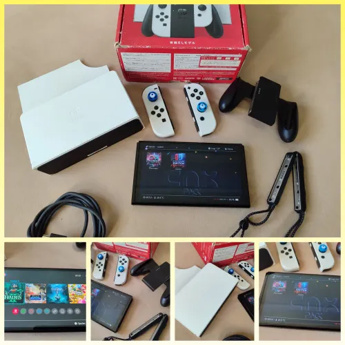 Nintendo switch OLED destravado 128 gigas
