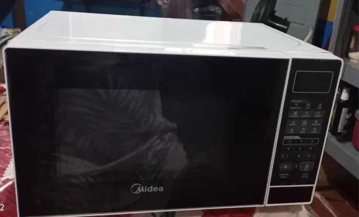 Micro-ondas com defeito