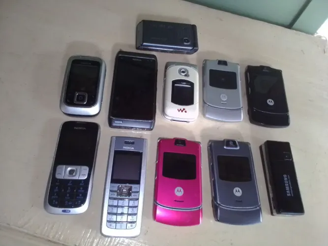 Celulares antigos 