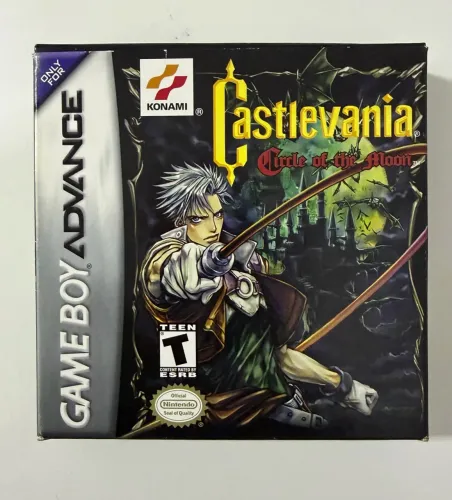 Castlevania: Circle of the Moon GBA Game Boy Advance - Original CIB (Completo na Caixa)