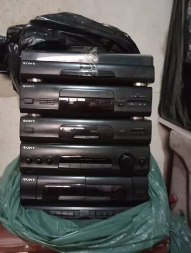 Som antigo Sony relíquia 
