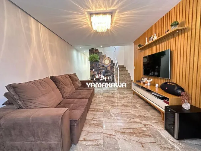 Sobrado com 3 dormitórios à venda, 202 m² por R$ 860.000,00 - Parque do Carmo - São Paulo/