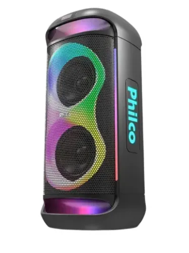 Caixa De Som Philco Bluetooth 800w Rms Pcx6702 - Preto 127/220v