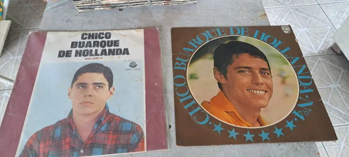 2 lps raríssimo chico buarque 100,00 cada