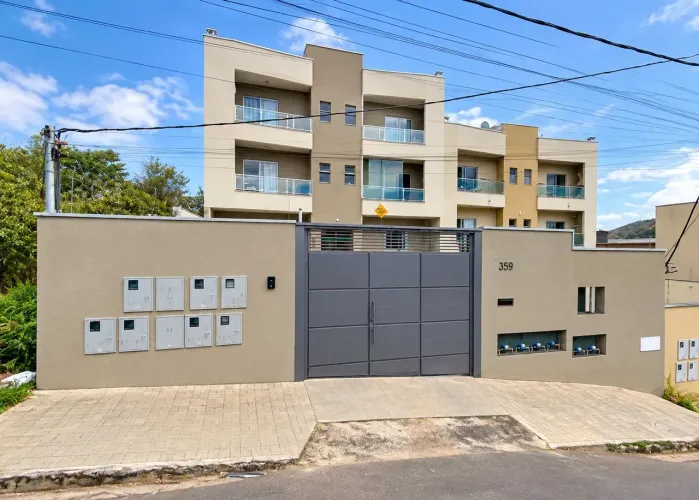 Apartamento com 2 dormitórios para alugar, 64 m² por R$ 2.100/mês - Nhá Chica - Pouso Aleg